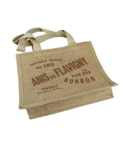 Sac en toile de jute Anis de Flavigny