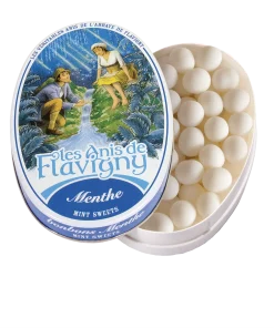 Boîte ovale – Bonbons Menthe 50g